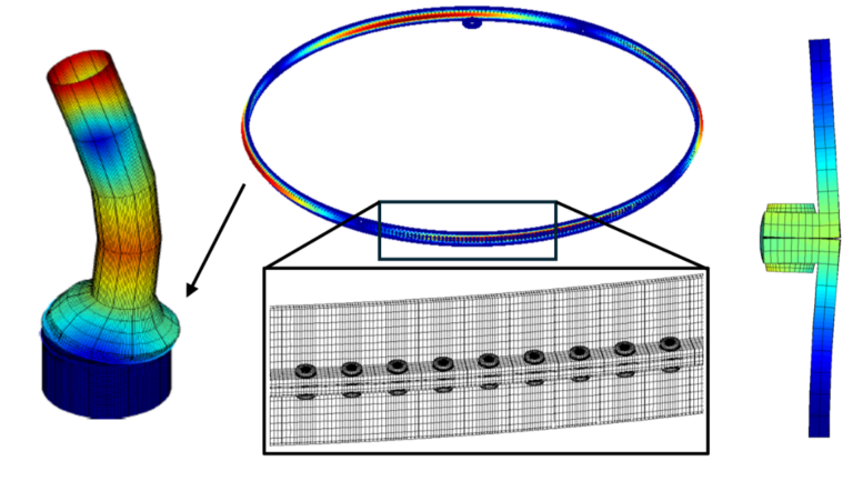 Contact Modelling Code Solutions for flange contact modelling in structural dynamics - SDTools